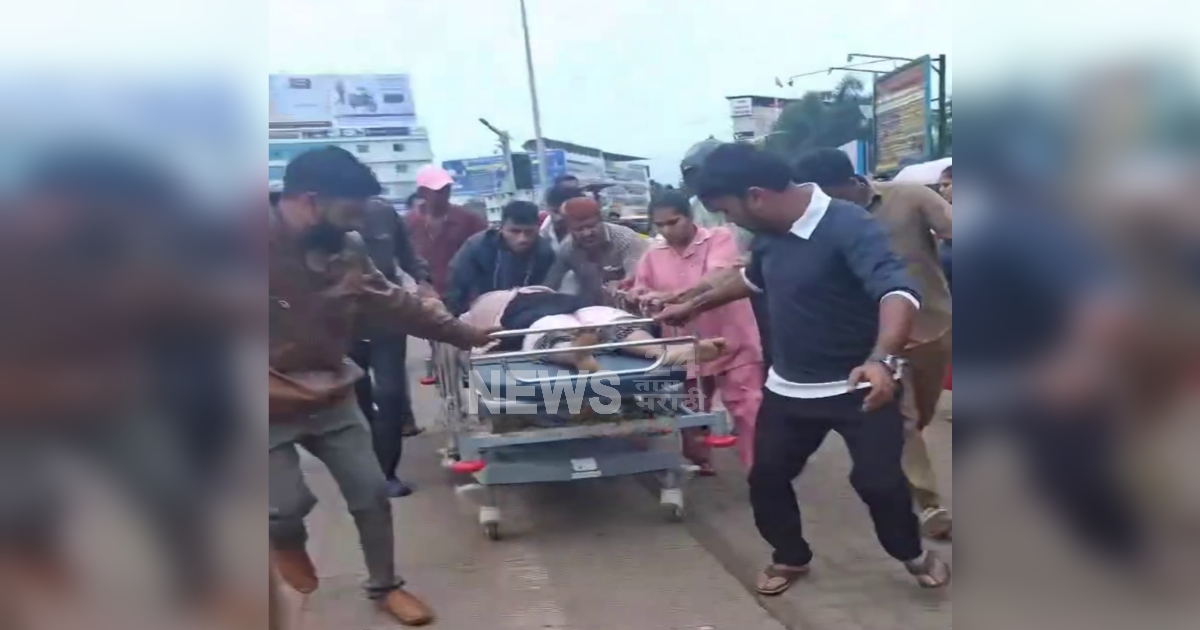 goavesnajik bhishan apghatat paadchari mahilecha mrutyu