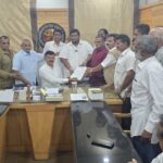 kannadasakti virodhat maharashtra ekikaran yuva samiti seemabhagchyavatine mahapaurana nivedan