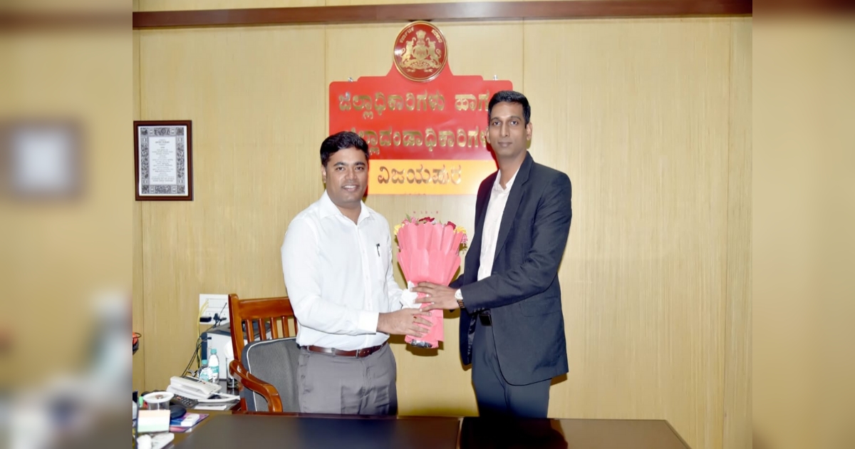vijaypurche nutan jilhadhikari dr. anand k. yani swikarla padabhar