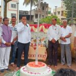 79th independence day celebrated with enthusiasm at shantinagar tilakwadi