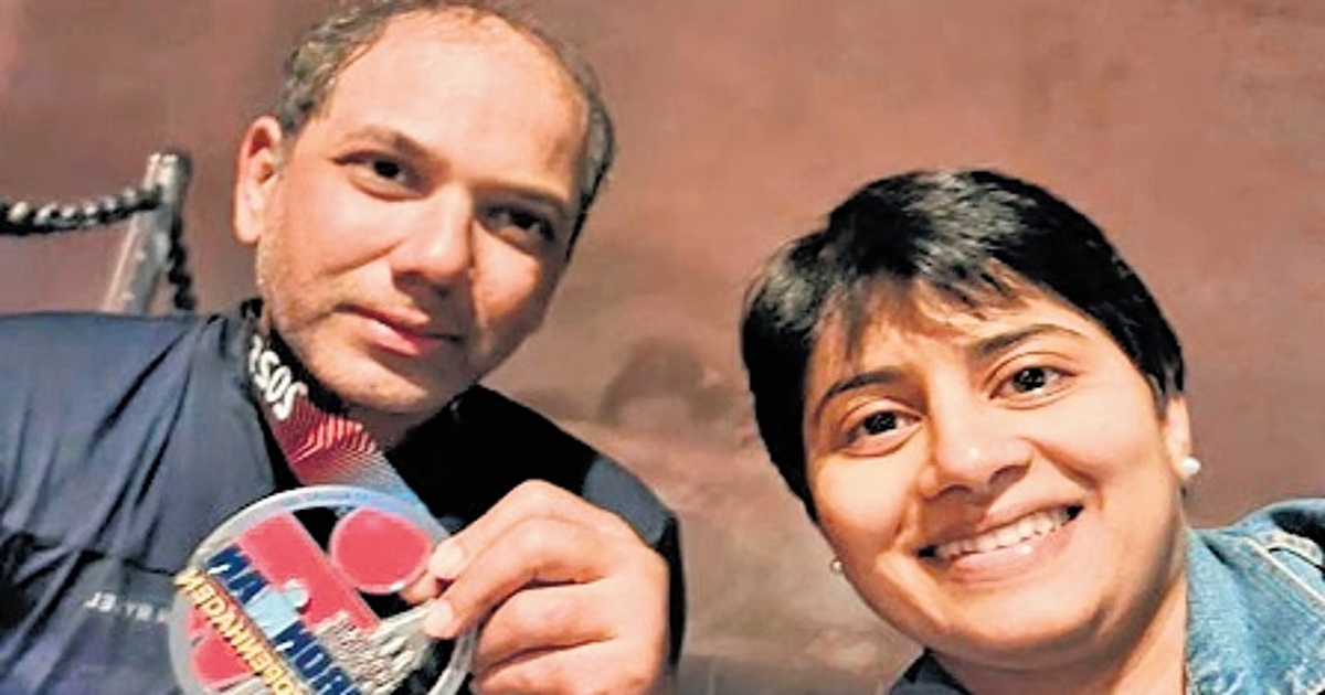 director general of police sandeep patil's success in the world triathlon championship