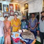 distribution of blankets to municipal sanitation workers