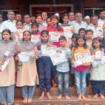 kawalewadi yethil abhang pathantar spardhet sharavani gawade pratham
