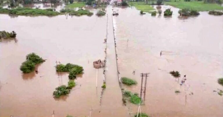 lolsur bridge submerged due to release of water from hidkal dam
