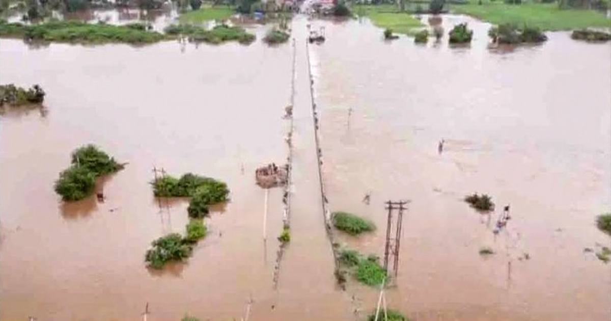lolsur bridge submerged due to release of water from hidkal dam