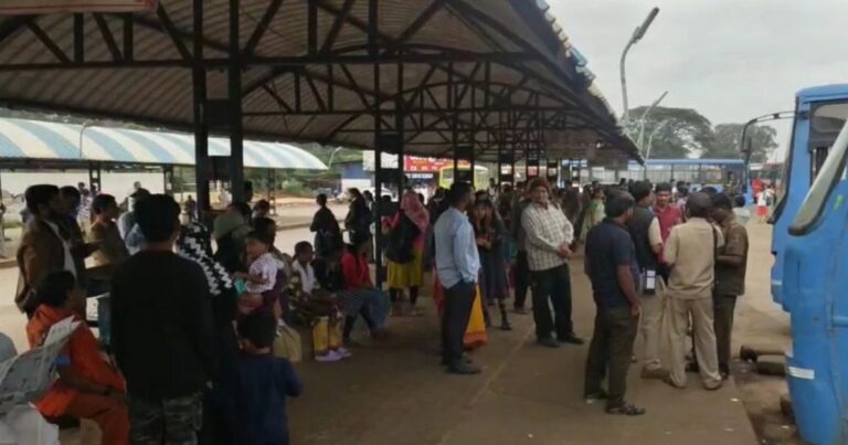 rajya parivahan karmachryanchya sampamule jilhyatil busseva thappa