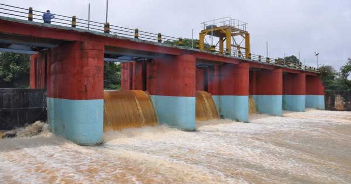 rakaskop reservoir has flooded four times this year