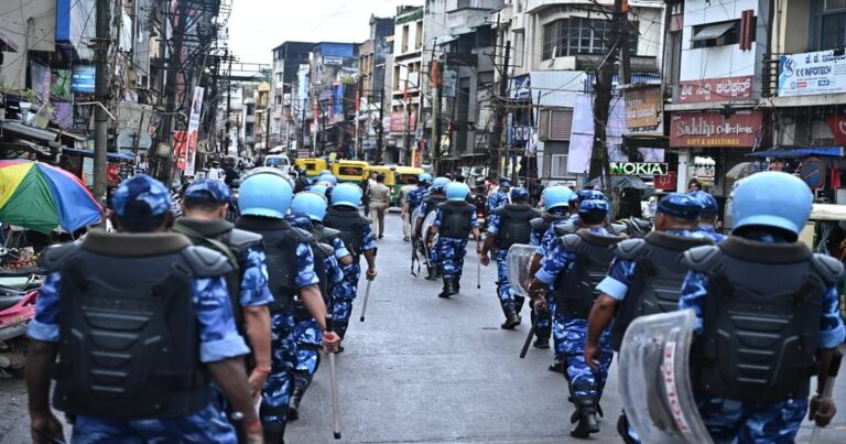 rapid action force - policesanche shaharat punha pathasanchalan