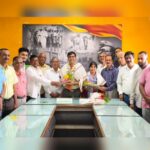 taluka health officer dr. ramesh dandagi felicitated at yellur