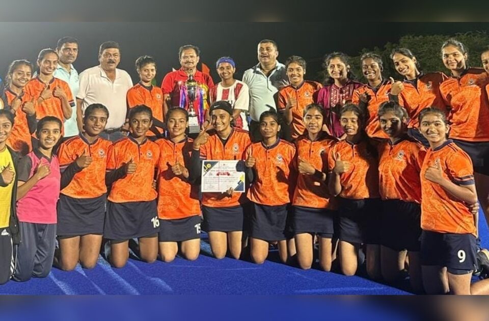 belgaum eleven sangha vibhagiya hockey spardhet upvijeta