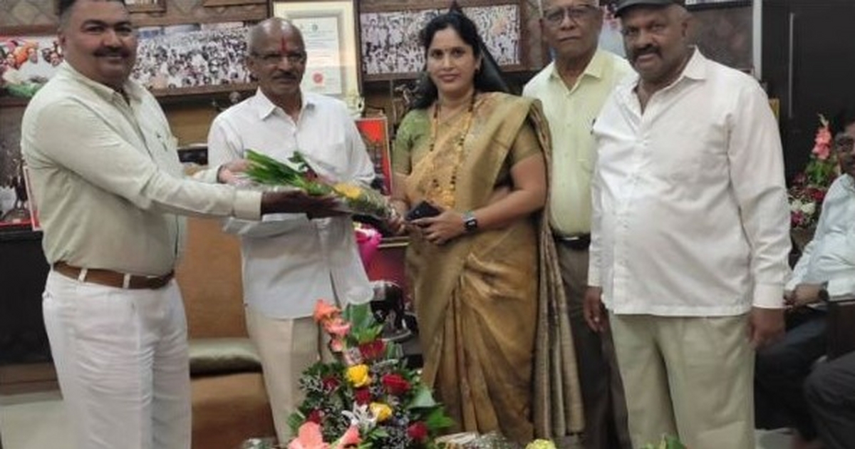 kada aadhyaksha yuvraj kadam yancha satkar