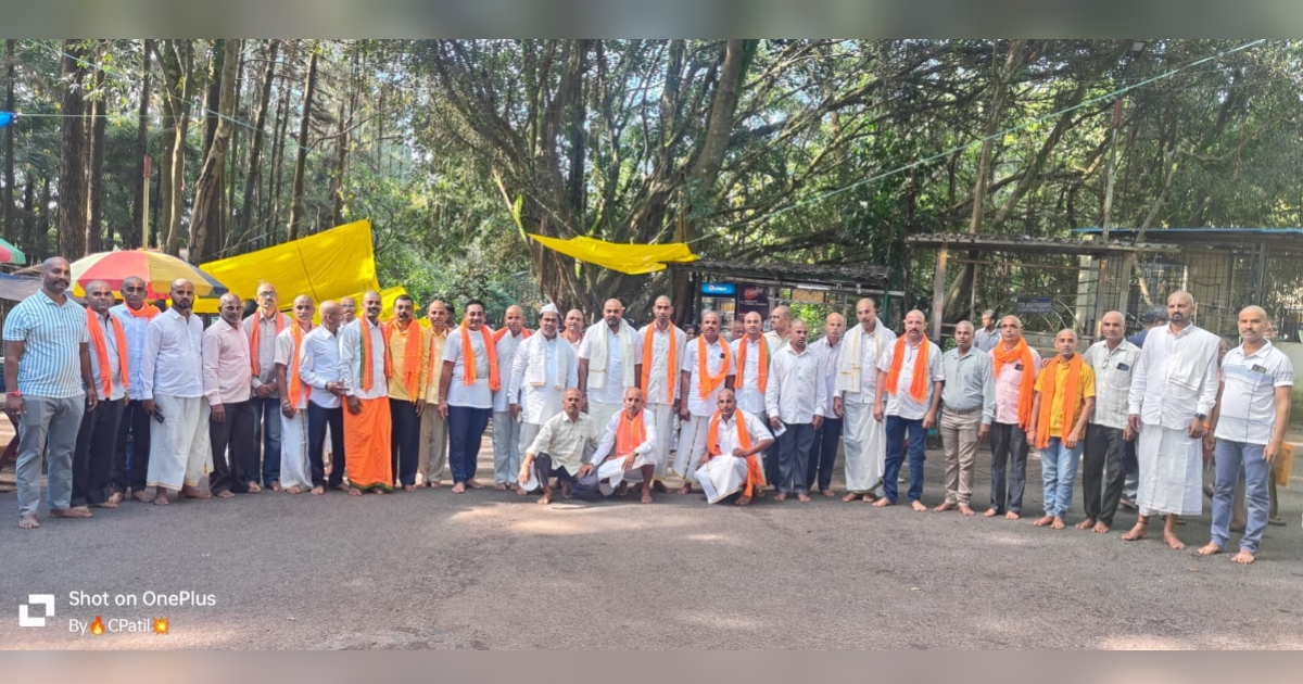 karnatakatil maratha samajachya 2A aarakshanasathi tirupatila sakade !