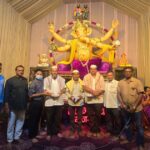 konwal galli ganeshotsav mandalatarfe prof. anand aaptekar yancha satkar
