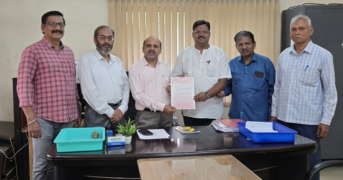 seemollanghanchya parshwabhumiwar hescomla mahamandalachya vatine nivedan