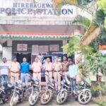 seven motorcycles worth four lakhs seized; two thieves arrested
