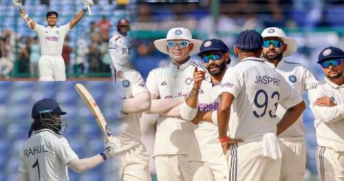bharatacha westindiesla whitewash delhi kasotit dandanit vijay