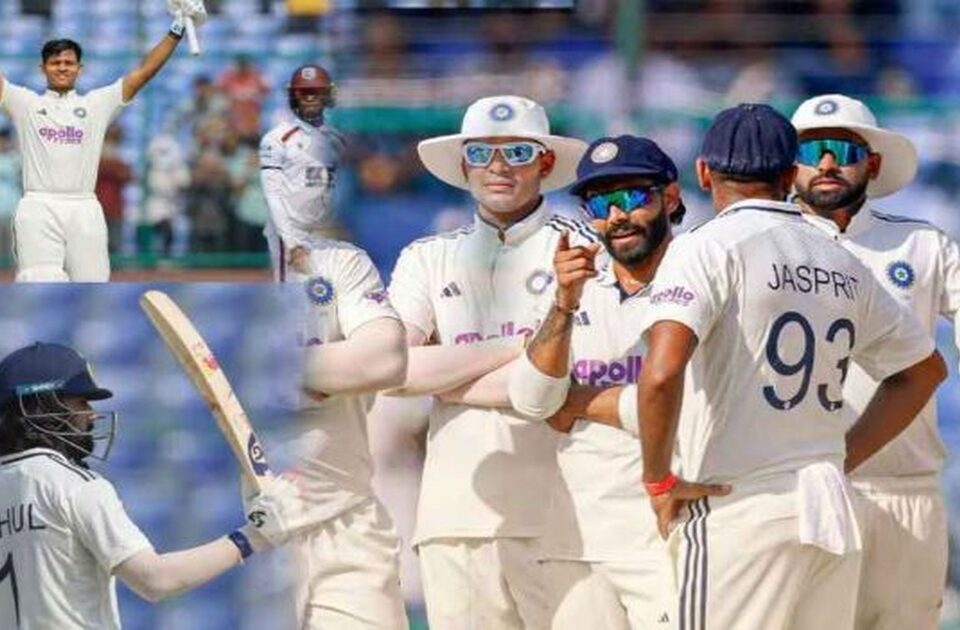 bharatacha westindiesla whitewash delhi kasotit dandanit vijay