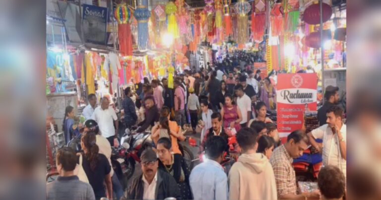diwalichya kahredisathi belgav bajarpethet grahakanchi prachand gardi