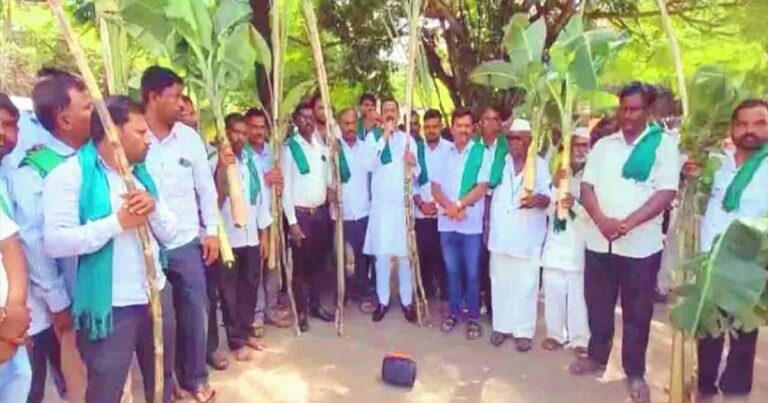 farmers appeal to the chief minister for loan waiver and financial assistance !