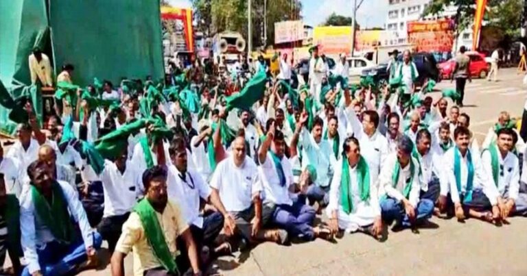 intense agitation by sugarcane farmers in belgaum