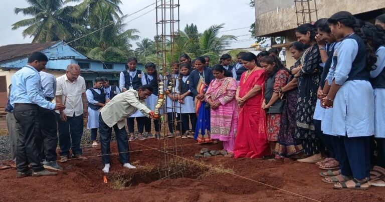 pandit nehru pu college new classroom column filling