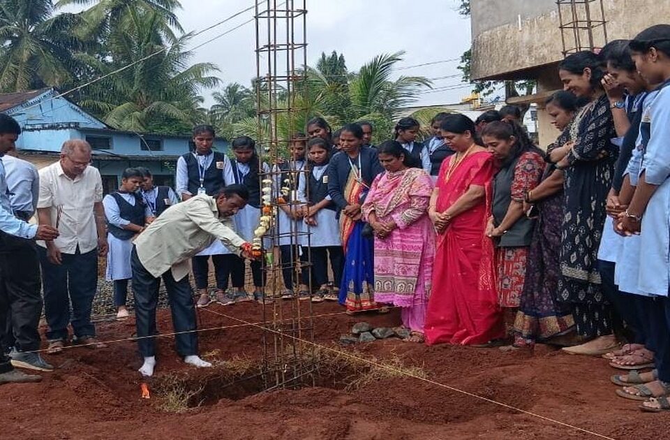 pandit nehru pu college new classroom column filling