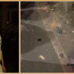 stone pelting during sandal procession in khadak galli area