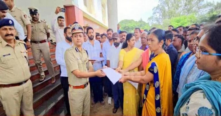 take strict action against the real culprits in the khadakgalli stone-pelting case!