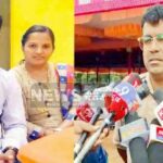 the absconding husband in the murder case of the conductor's wife is in police custody