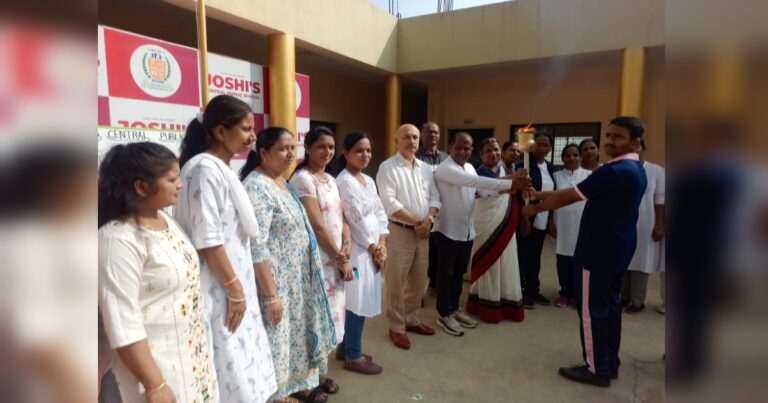 annual sports festival celebrated at joshi's central school