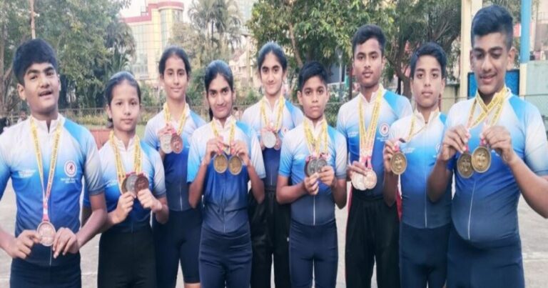 belgaum skaters shine in state-level speed skating competition