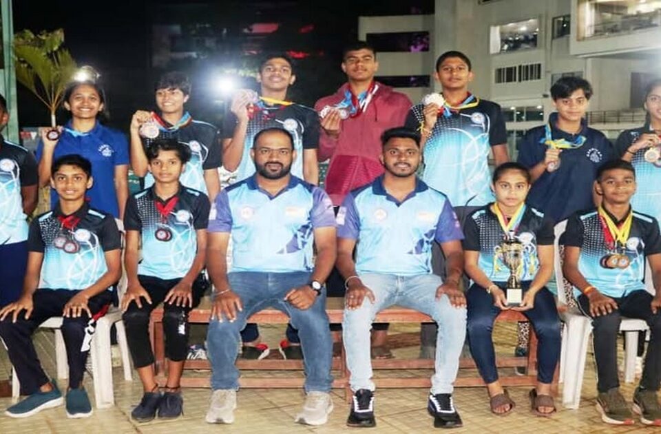 belgaum thirteen swimmers selected national school sports championship