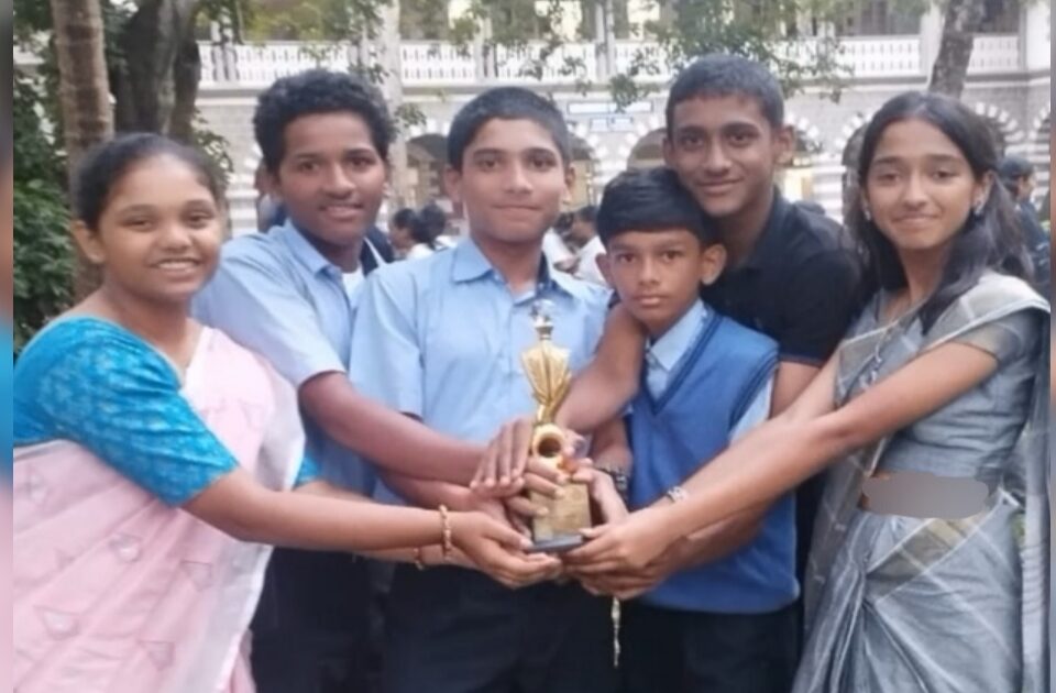 jyoti central school wins interschool competition belgaum