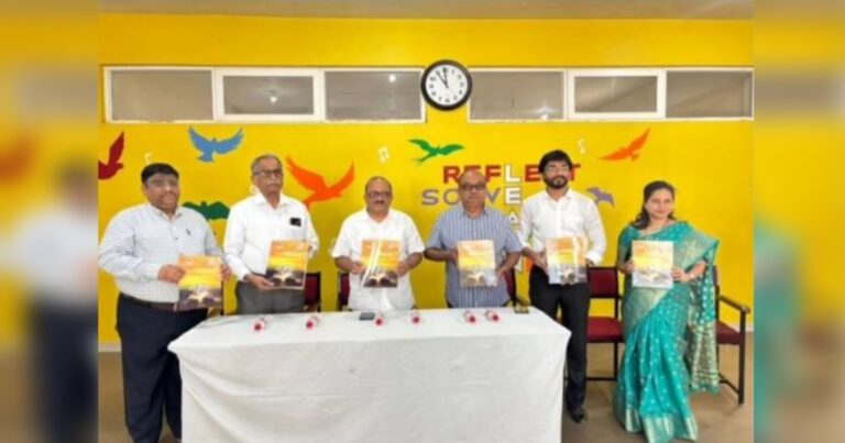 jyoti central school's 'jyotirmayi' magazine launched with enthusiasm