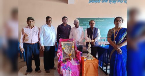 marathi subject workshop concluded at dilip damle high school