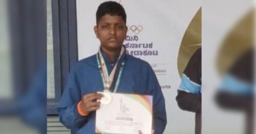 parth kanbarkar wins silver medal in state-level mini athletics championship