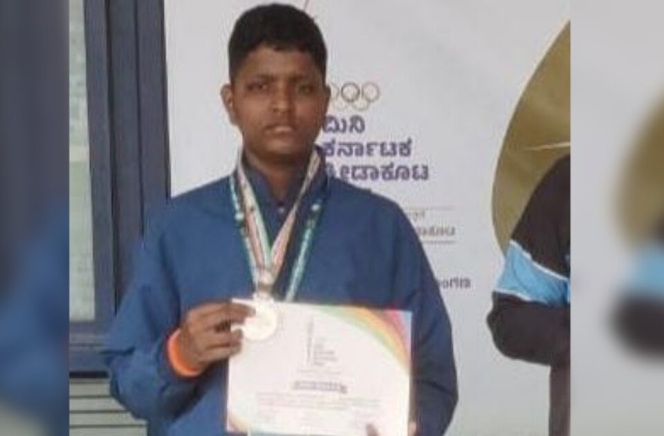 parth kanbarkar wins silver medal in state-level mini athletics championship