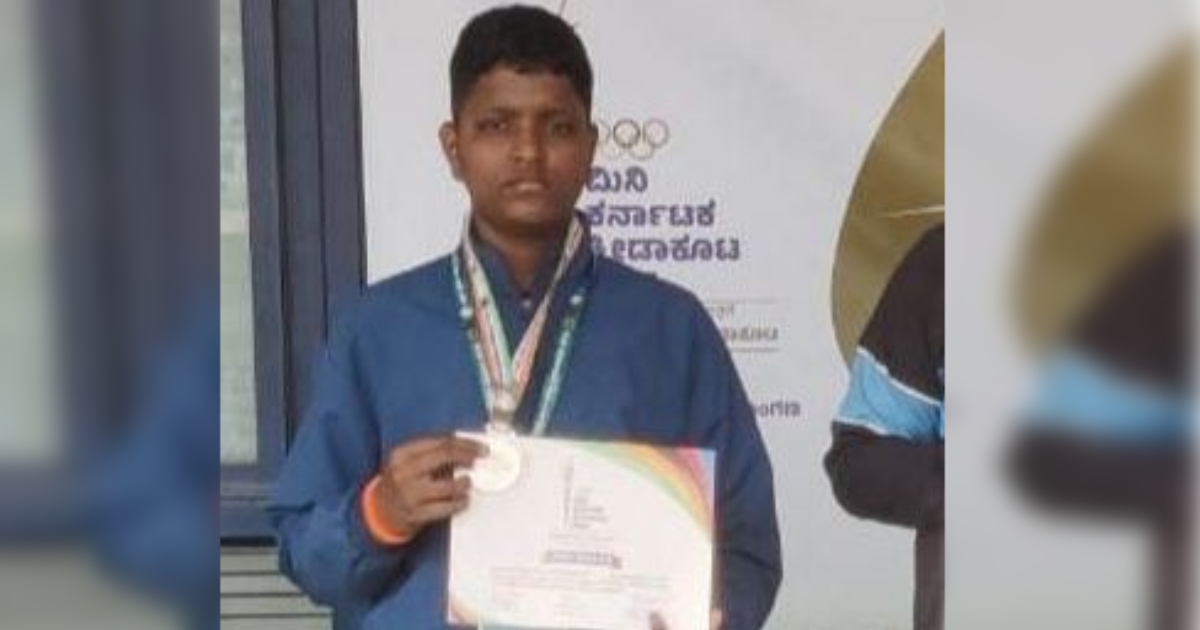 parth kanbarkar wins silver medal in state-level mini athletics championship
