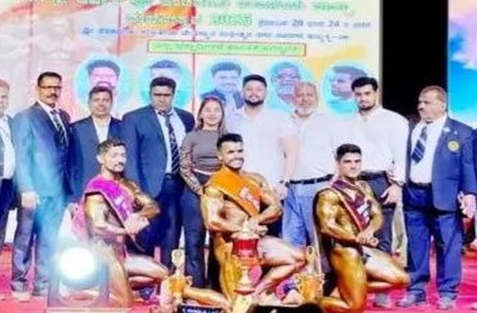 rahul meharwade wins mr.karnataka bajrangi bodybuilding competition