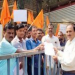 telecom workers submitted memorandum to district commissioner for verious demands