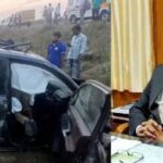 three people including an IAS officer died in an accident