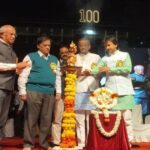 b. k. model highschoolchya shatabdi mahotsavala prarambh