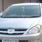 beef seized from innova car at anmod ghat