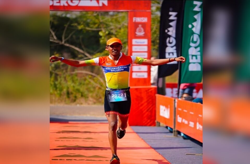 belgaumcha shubham saakhe bergman triathloncha vijeta