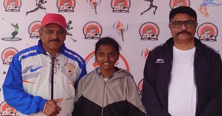 bhavana berde's brilliant performance in the national athletics championship