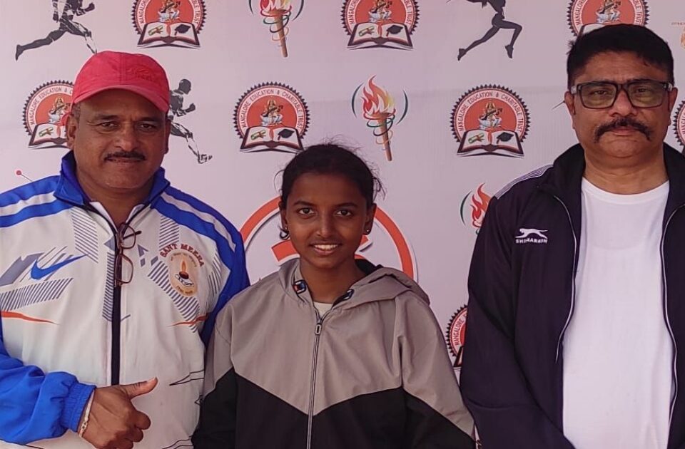 bhavana berde's brilliant performance in the national athletics championship