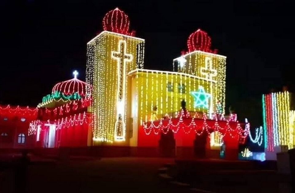 christmas enthusiasm in belgaum