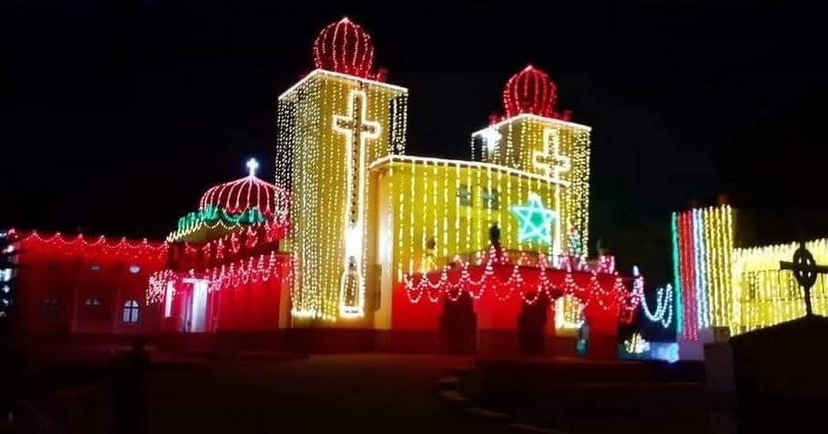 christmas enthusiasm in belgaum