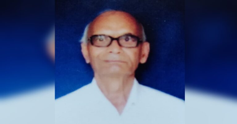 former soldier parshuram bhujang kadam passed away