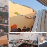 gas cylinder sphotat pati-patni gambhir jakhmi